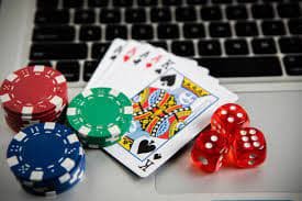 Antarmuka live blackjack dengan bet slider dan kontrol permainan interaktif di pemuda togel